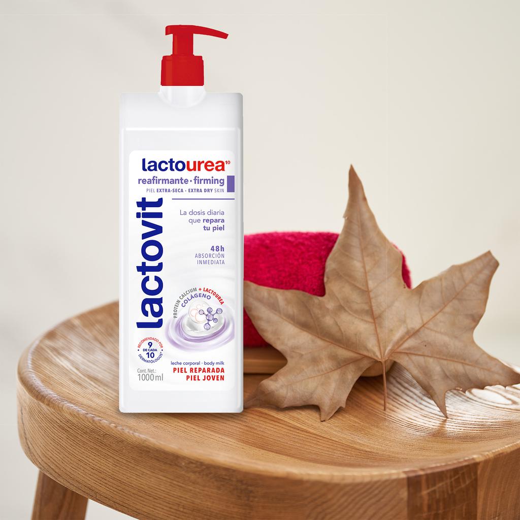 Lactovit Leche corporal Lactourea Firming 1000 ml - Puntolimpieza