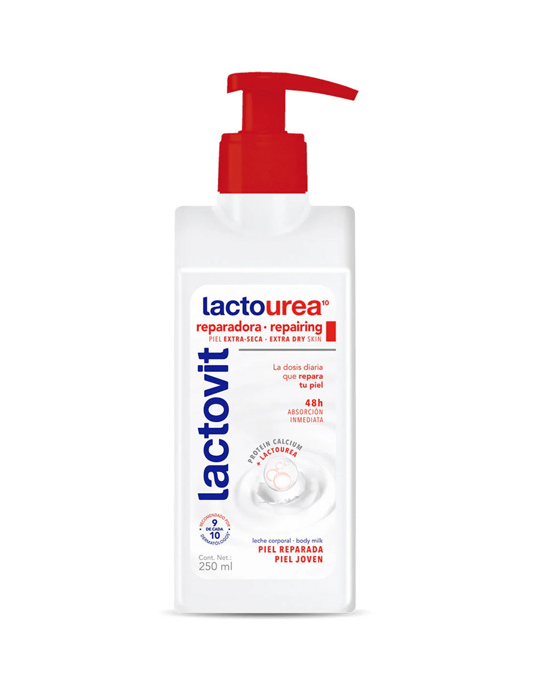 Lactovit Leche corporal Lactourea Reparadora 250 ml - Puntolimpieza