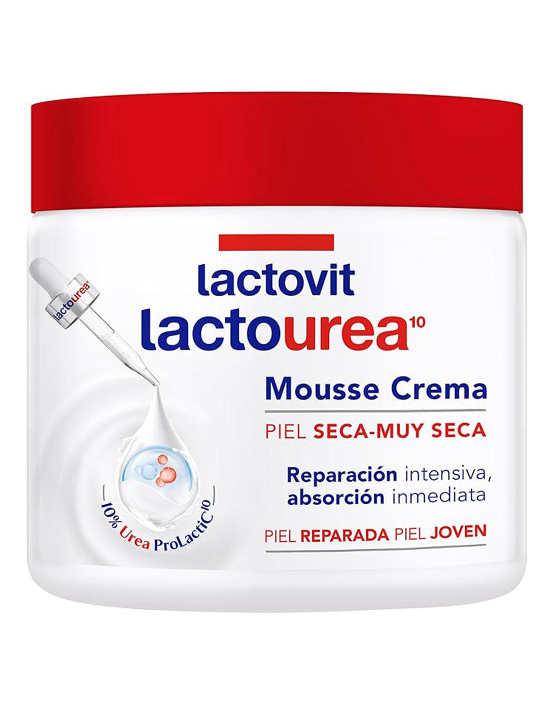 Lactovit Mousse Lactourea 400 ml - Puntolimpieza
