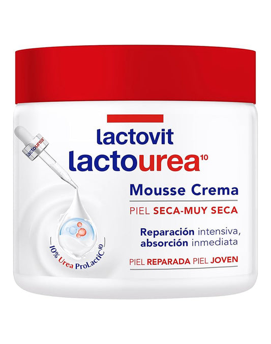 Lactovit Mousse Lactourea 400 ml - Puntolimpieza