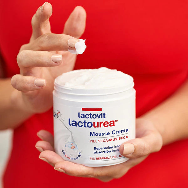 Lactovit Mousse Lactourea 400 ml - Puntolimpieza