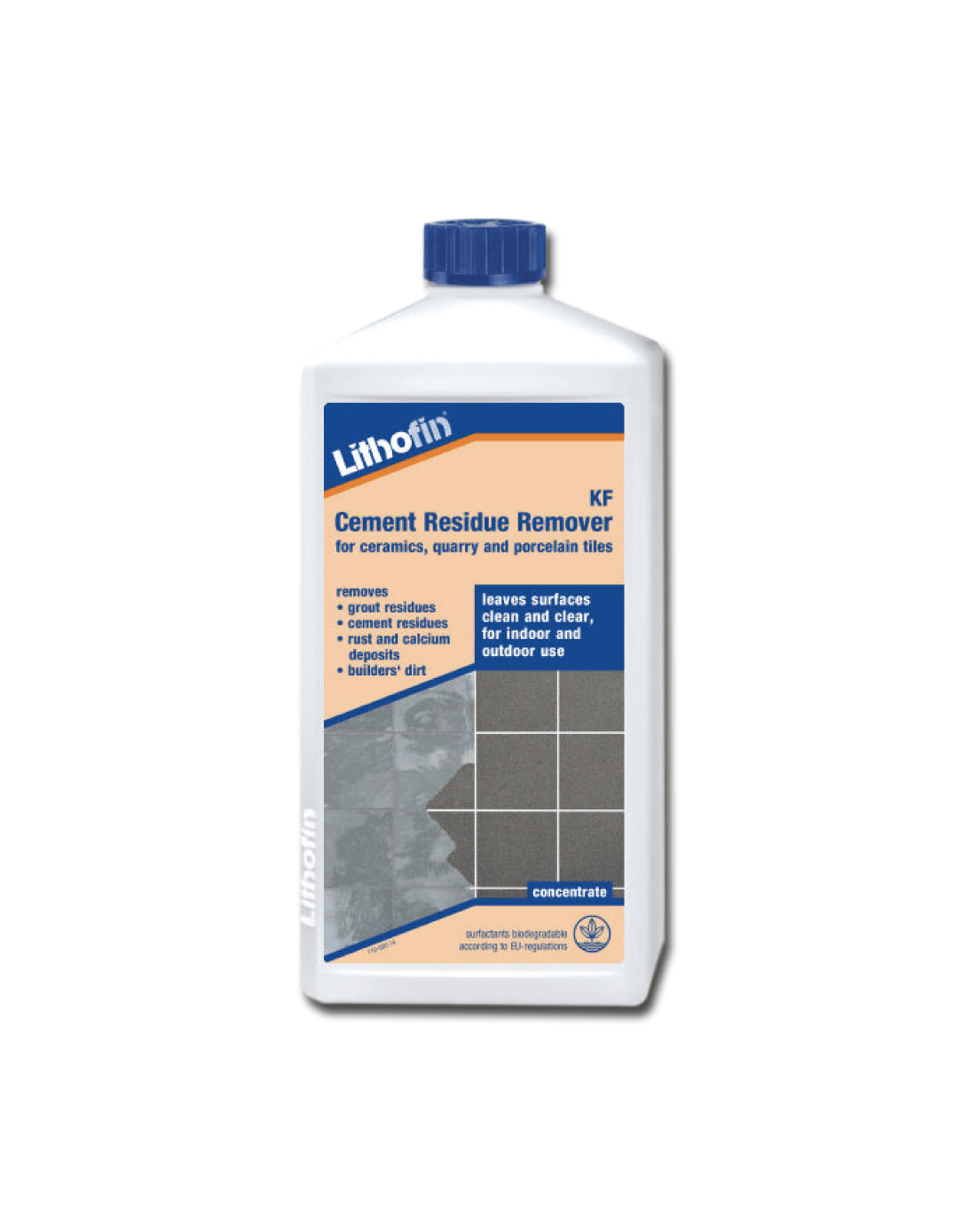 Lithofin KF Eliminador de Cemento 1 L - Puntolimpieza