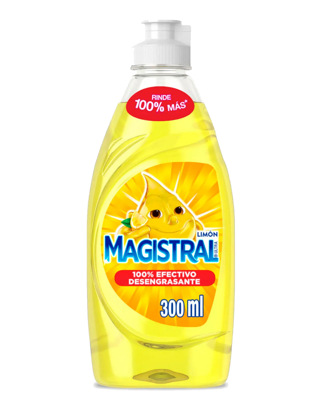 Magistral Lavaloza Ultra Desengrasante Limón 300 cc - Puntolimpieza