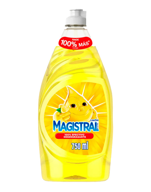 Magistral Lavaloza Ultra Desengrasante Limón 750 cc - Puntolimpieza