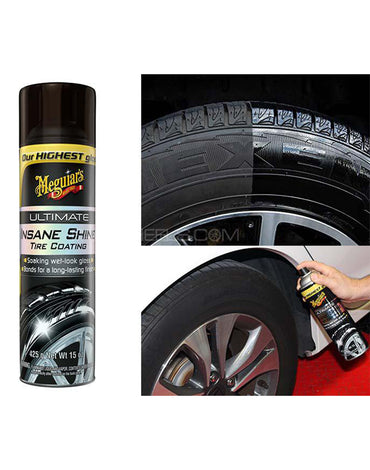 Meguiar's Ultimate Insane Shine Tire Coating 425 gr - Puntolimpieza