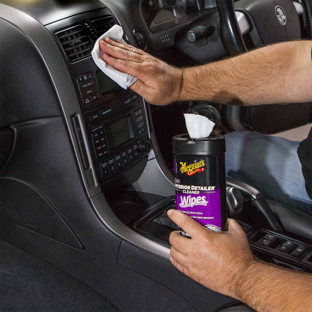 Meguiar's Wipes Quik Detailer Interior 25 unid - Puntolimpieza