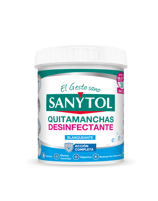 Sanytol Quitamanchas Desinfectante ropa blanca 450 gr - Puntolimpieza