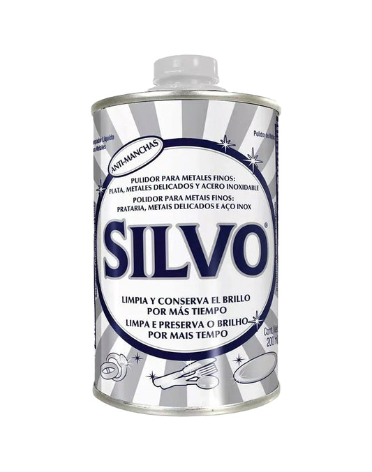 Silvo Limpiador de Metales 200 cc - Puntolimpieza