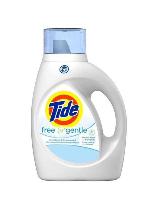 Tide Free&Gentle Detergente liquido concentrado 1 L - Puntolimpieza