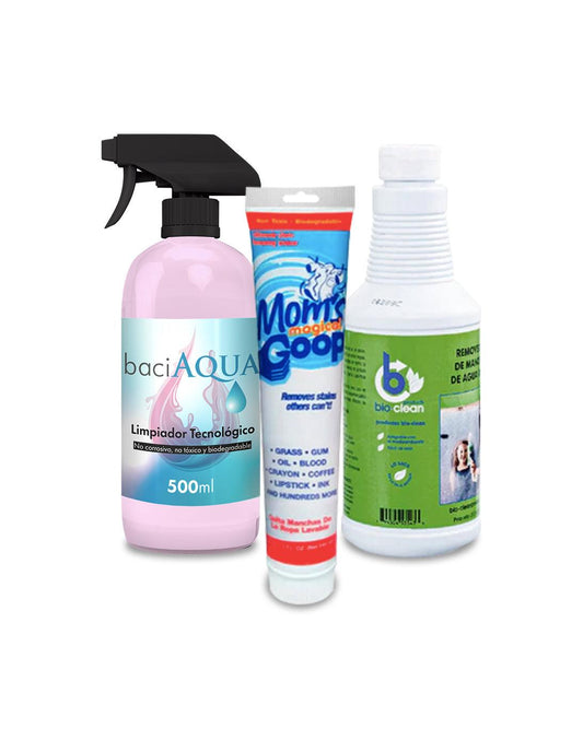 Tripack Tripack Bio Clean + BaciAqua Gatillo + Mom's Goop 3 en 1 - Puntolimpieza
