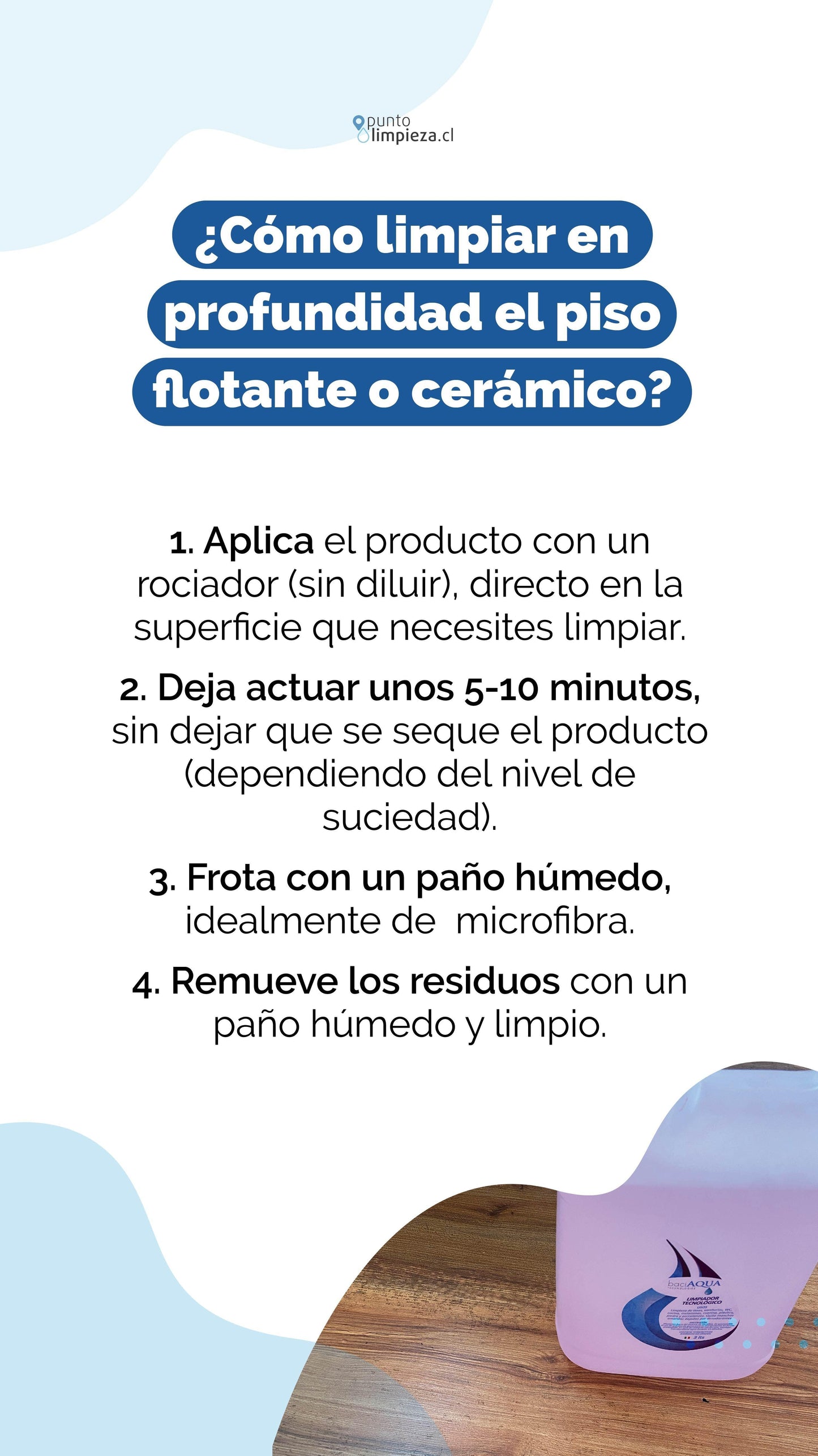 Tripack Tripack Bio Clean + BaciAqua + Mom's Goop 3 en 1 - Puntolimpieza