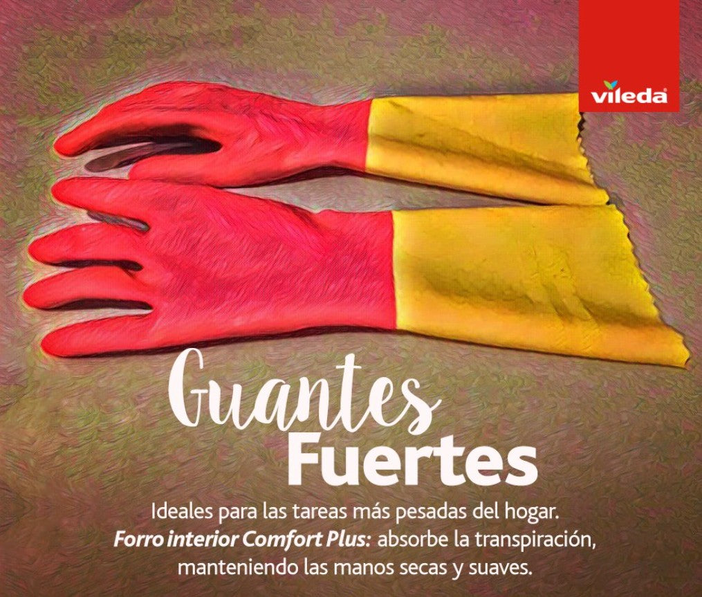 Vileda Guante Protection Fuertes Talla M 1 par