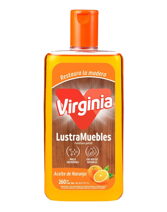 Virginia Lustramuebles Aceite de Naranja 260 cc - Puntolimpieza