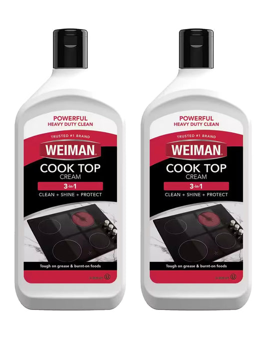 Weiman Crema para Limpiar y Pulir Vitrocerámica 2 x 425 gr - Puntolimpieza