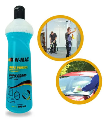 Würth Limpia Vidrios Elimina-Residuos Vidrio y Acrílico 500 ml - Puntolimpieza