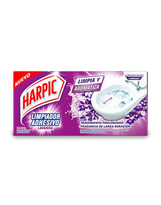 Harpic Limpiador WC adhesivo Lavanda 3 unid - Puntolimpieza