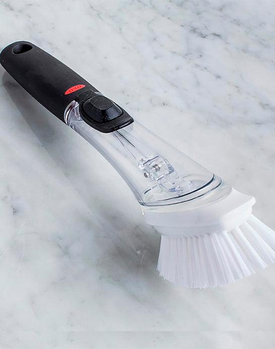 Oxo Escobilla Lavaloza Con Dispensador y Base 1 unid - Puntolimpieza