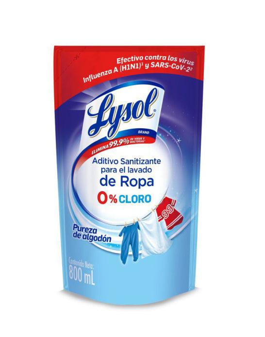 Lysol Recarga Crisp Linen Desinfectante de Ropa 800 cc - Puntolimpieza