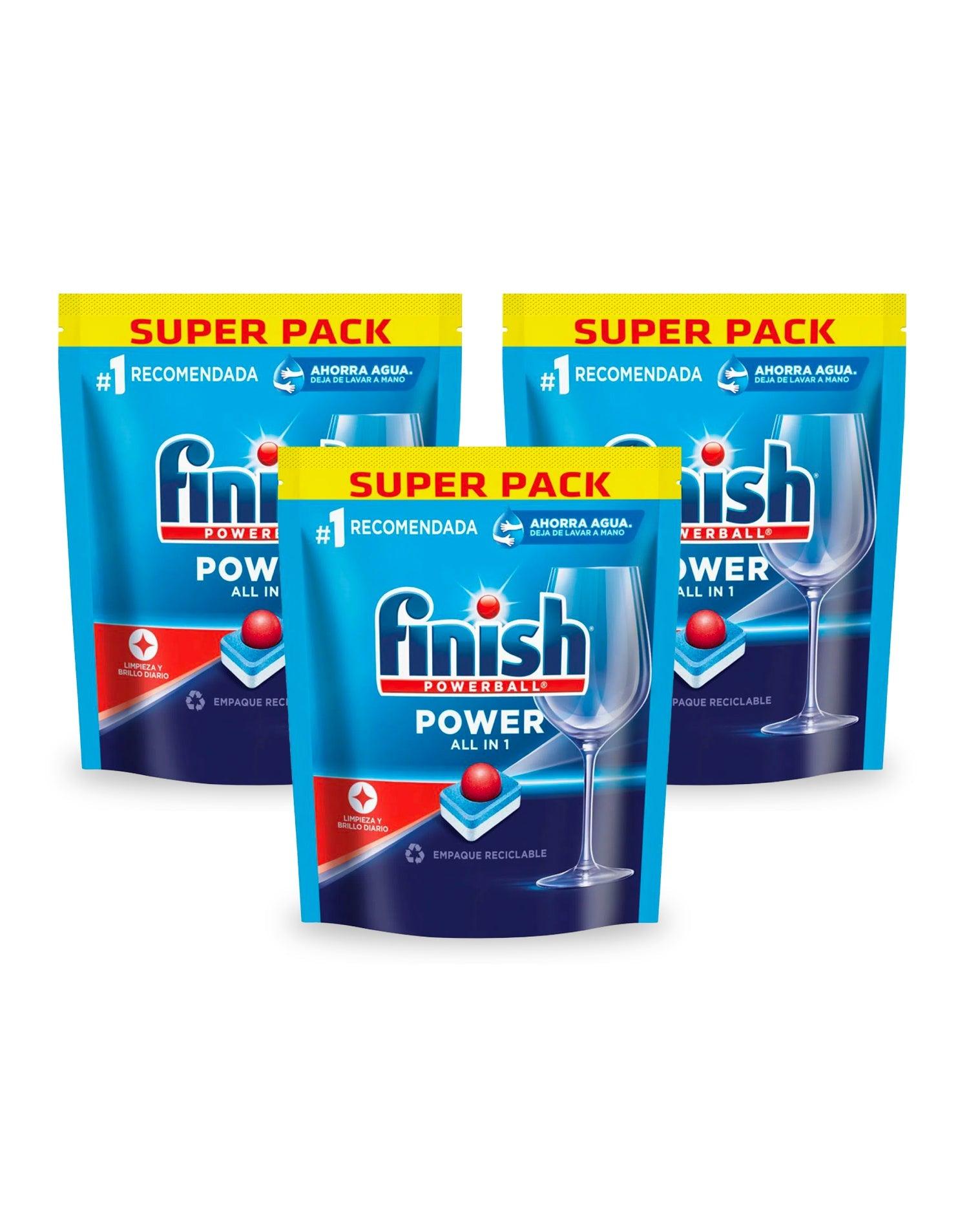 Finish® All-In-1 Max 30 tabletas de Lavavajillas