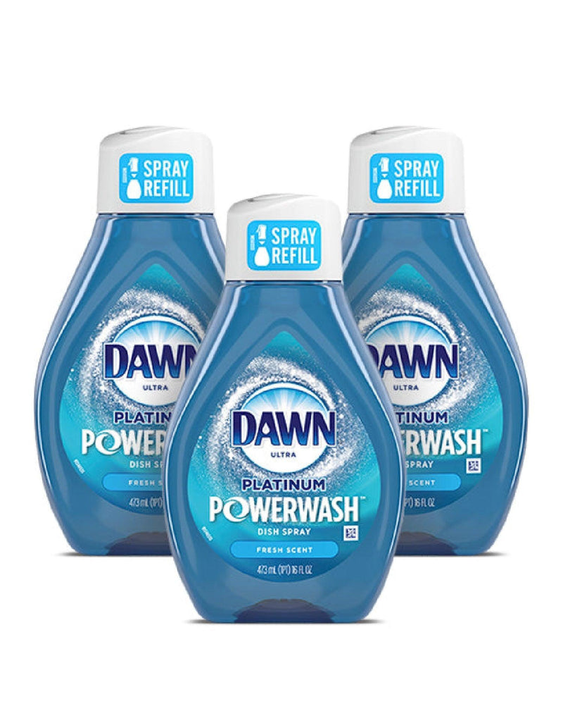 Dawn PowerWash Lavaloza Refill Spray 3 x 473 cc - Puntolimpieza