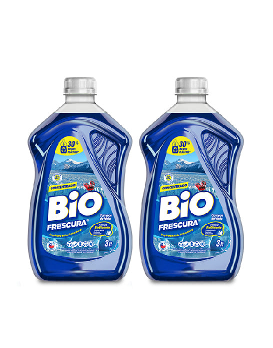 Bio Frescura Detergente Matic liquido Campos de Hielo 2 x 3 L - Puntolimpieza