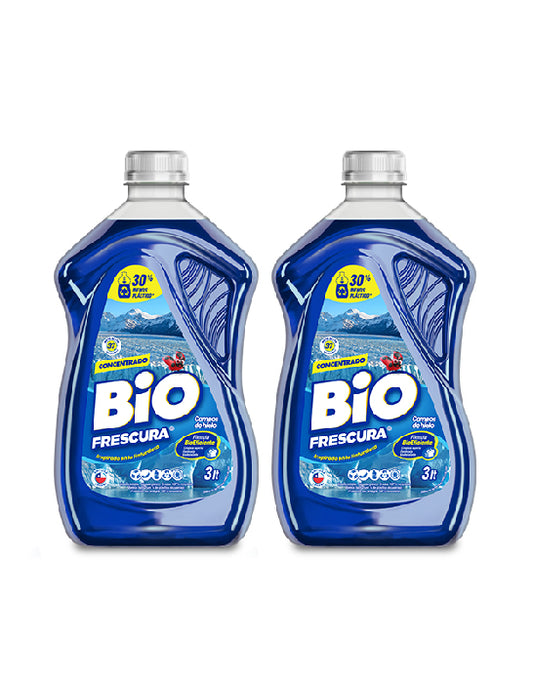 Bio Frescura Detergente Matic liquido Campos de Hielo 2 x 3 L - Puntolimpieza