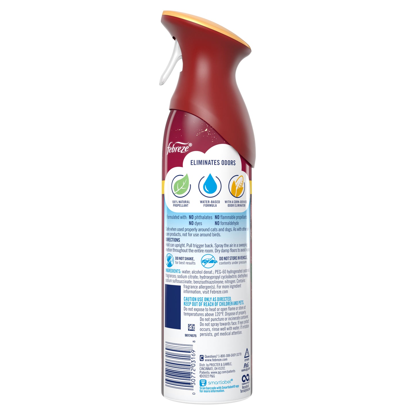 Febreze Eliminador de Olores Cranberry Tart 250 cc - Puntolimpieza
