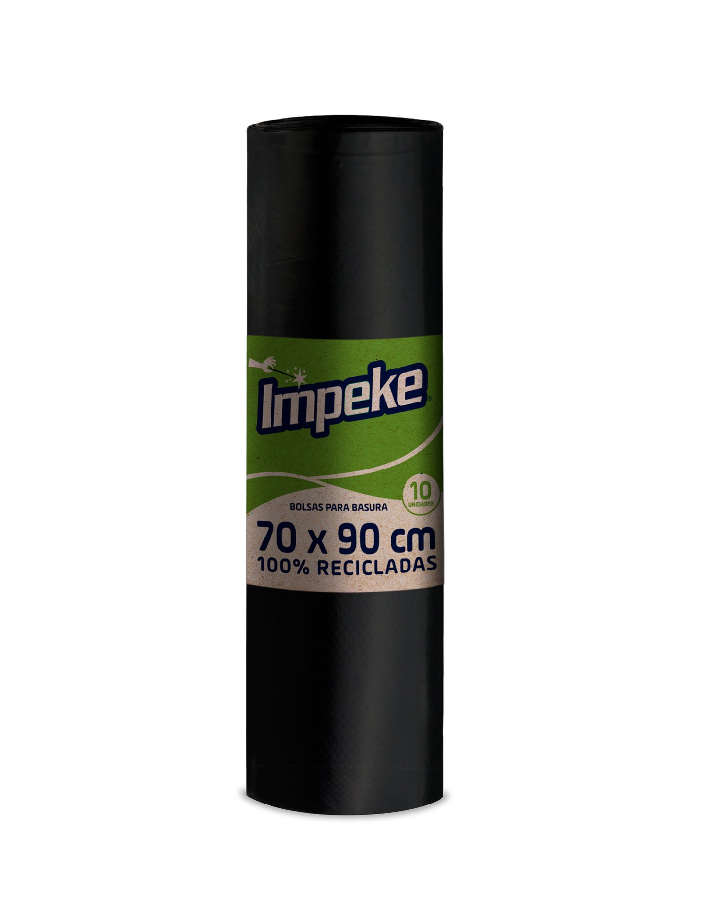 Impeke Bolsa de Basura Económica 70x90 cm 10 unid - Puntolimpieza