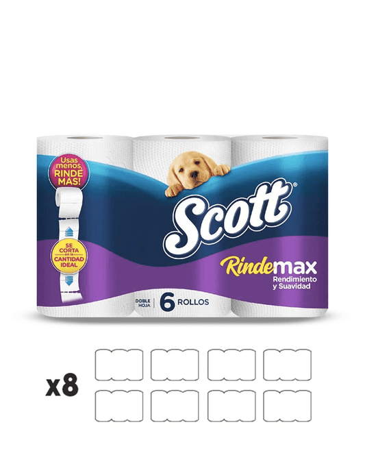 Scott Papel Higiénico RindeMax 22 metros 1 MANGA - Puntolimpieza