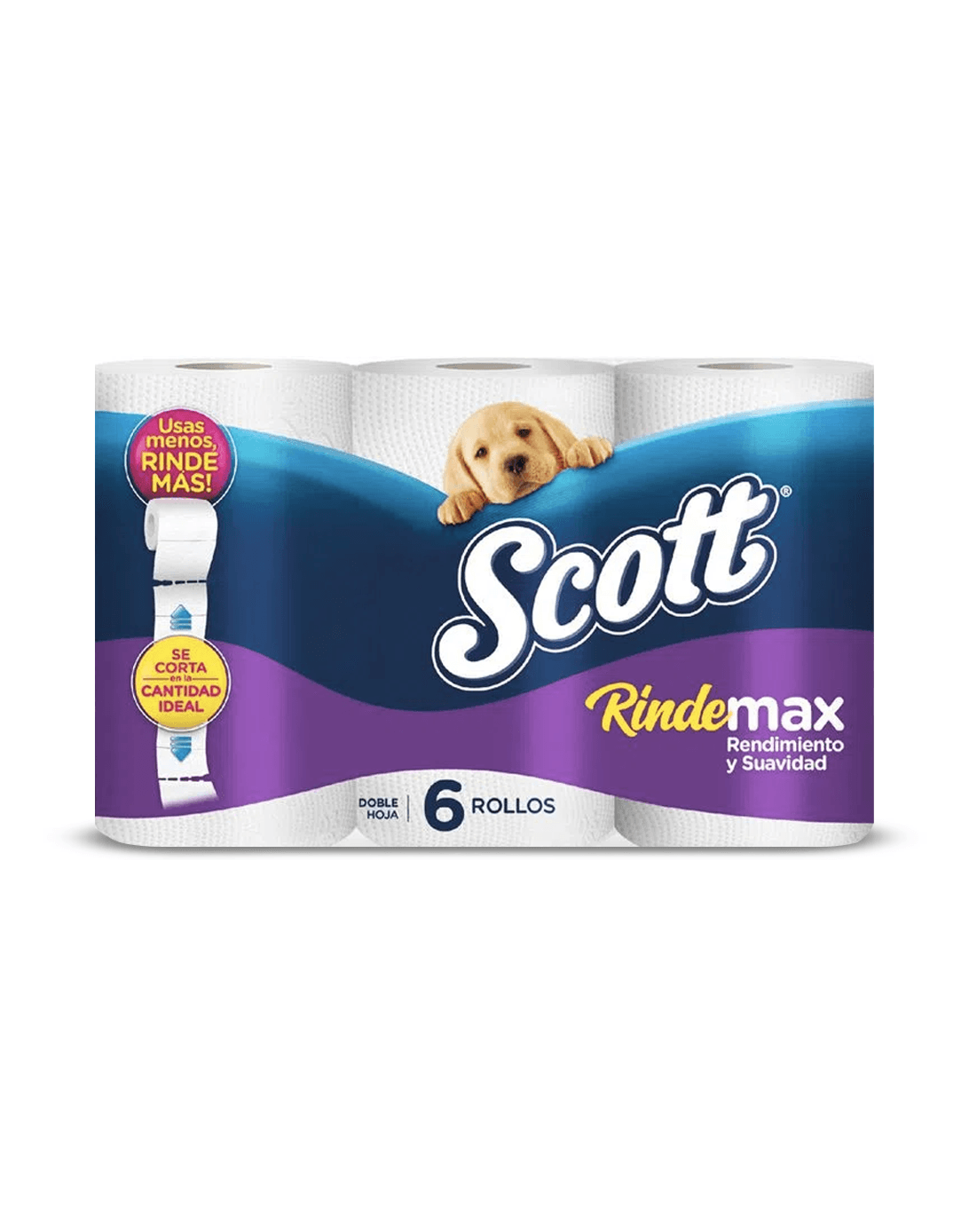 Scott Papel Higiénico RindeMax 22 metros 6 unid - Puntolimpieza