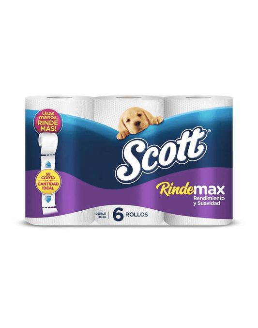 Scott Papel Higiénico RindeMax 22 metros 6 unid - Puntolimpieza