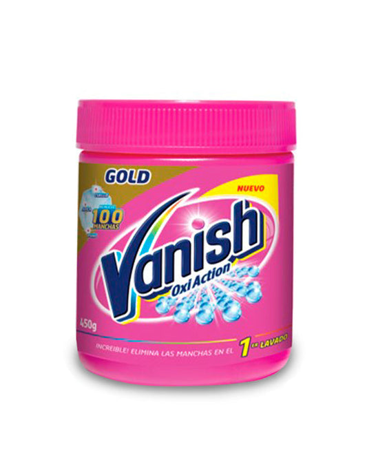 Vanish Quitamanchas ropa color polvo pote 450 gr - Puntolimpieza