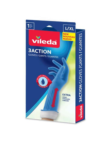 Vileda Guante 3-Action Talla L/XL 1 par - Puntolimpieza
