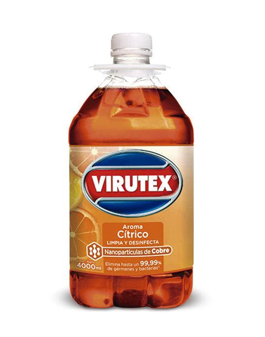 Virutex Limpiador pisos Citrico 4000 cc - Puntolimpieza