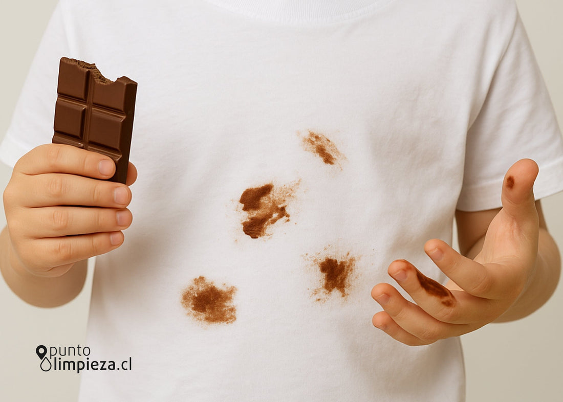 🧺 Cómo sacar manchas de dulces, líquidos y comida pegada en la ropa