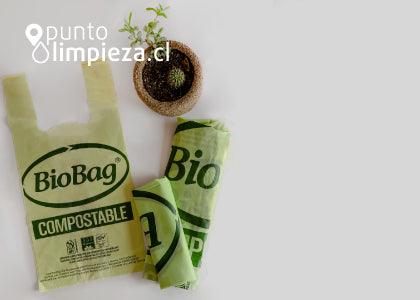 ¿Conoces las bolsas biodegradables y compostables BioBag? Te contamos - Puntolimpieza
