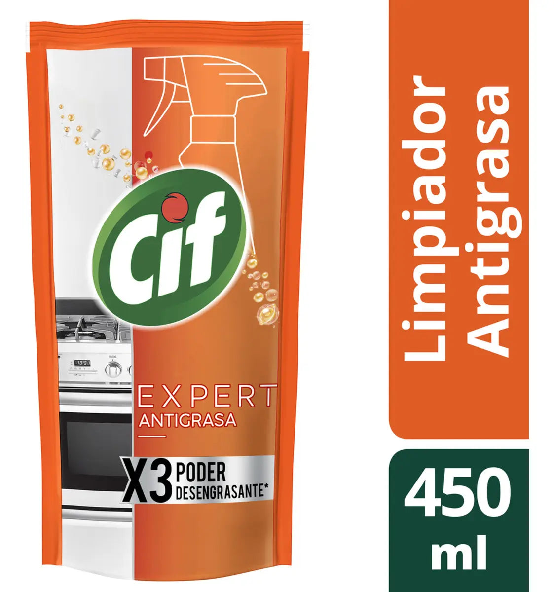 Cif Antigrasa Cocina recarga 450 cc