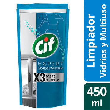 Cif Limpia Vidrios recarga 450 cc