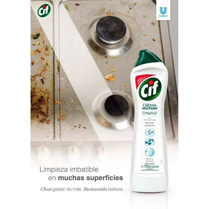 Cif Limpiador crema blanco 2 x 750 gr