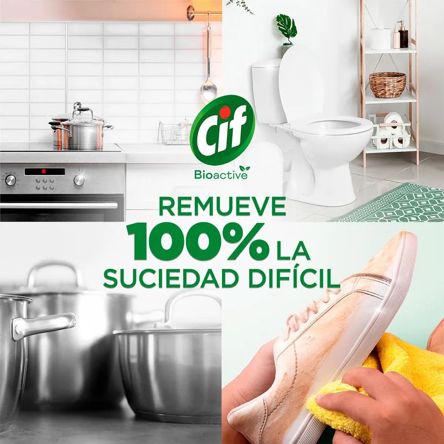 Cif Limpiador crema blanco 2 x 750 gr