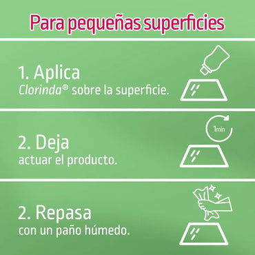 Clorinda Clorogel menta 900 cc