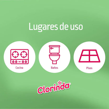 Clorinda Clorogel menta 900 cc