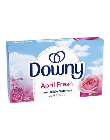 Downy Toallas Suavizantes Antiestatica 6 x 34 unid