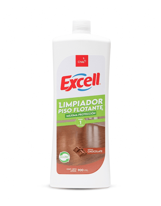 Excell Limpiador piso flotante chocolate vainilla 900 cc - Puntolimpieza