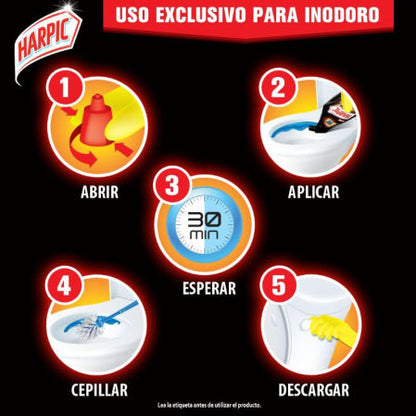 Harpic Limpiador desinfectante WC - Removedor de sarro 750 cc