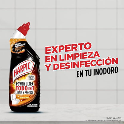 Harpic Limpiador estanques power plus Original 3 x 750 cc