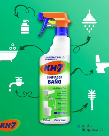 KH-7 Limpiador Baño Gatillo 3 x 750 cc