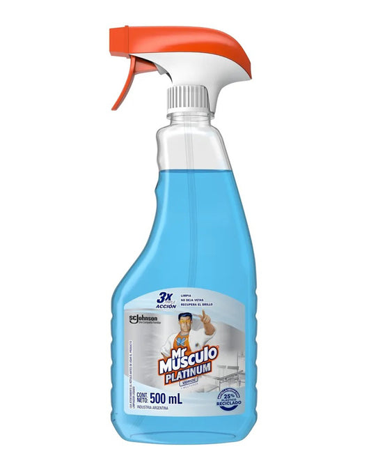 Mr Musculo Limpiador vidrios y multiuso original 500 cc