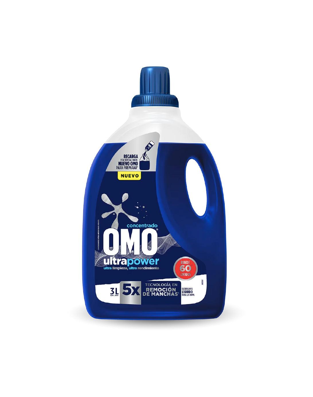 Omo Detergente liquido Matic Botella 3 L - Puntolimpieza