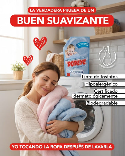 Popeye Suavizante hipoalergenico 1 L